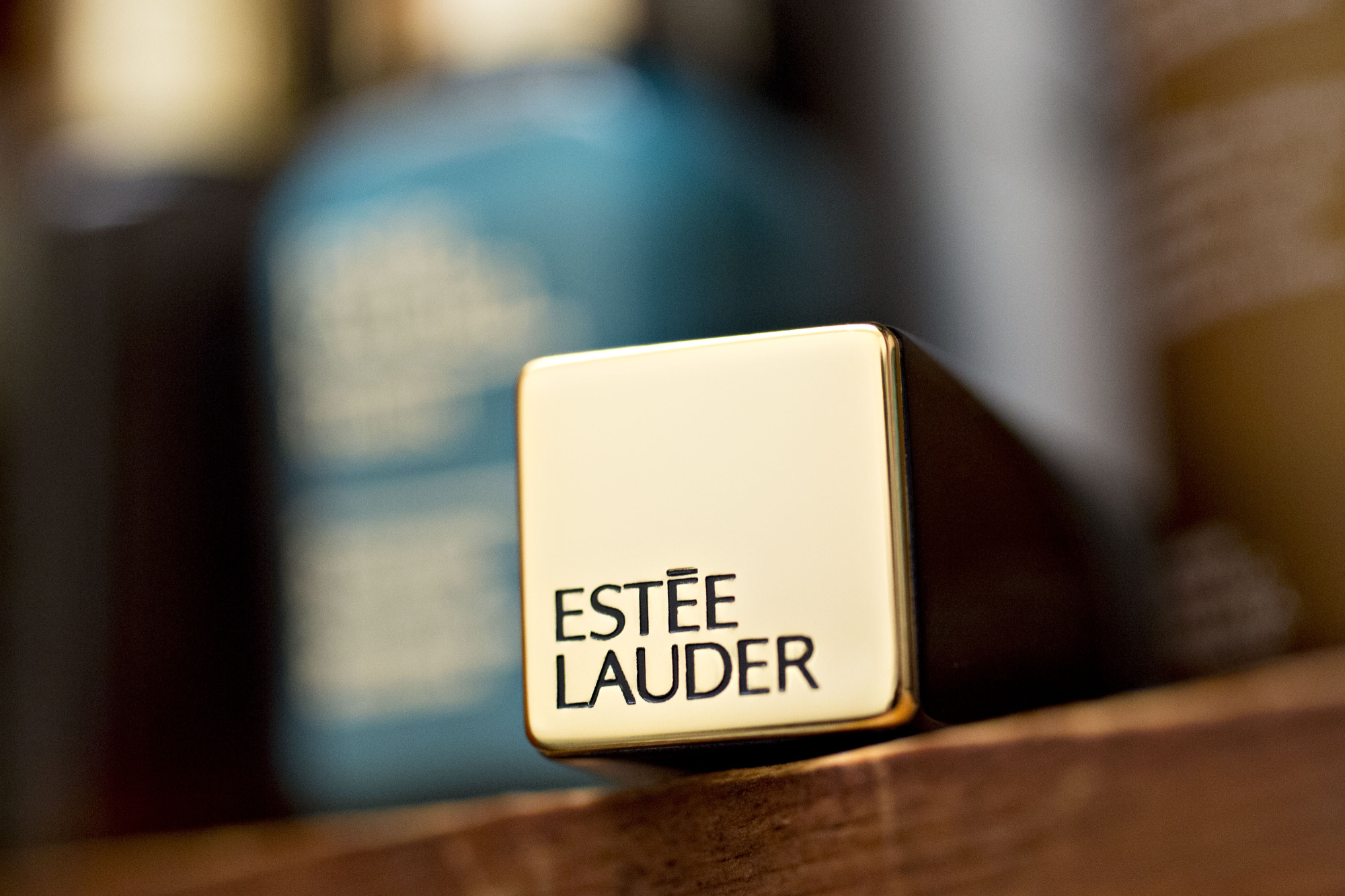 Behind the scenes look at the Estee Lauder Ultimate Red photo