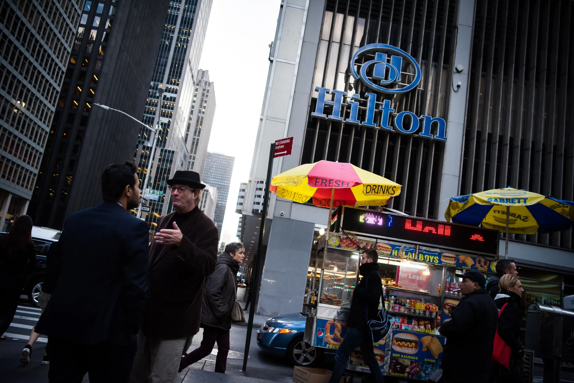 The Hilton Worldwide Holdings Inc. Midtown hotel in New York.&nbsp;