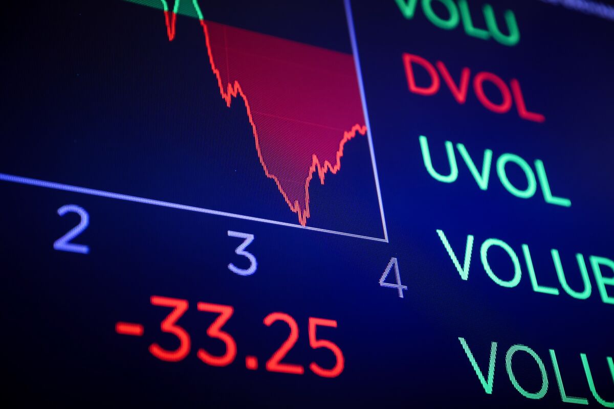 bloomberg.com - Joel Leon - US Stocks Decline as Middle East Stalemate Pushes Oil Higher