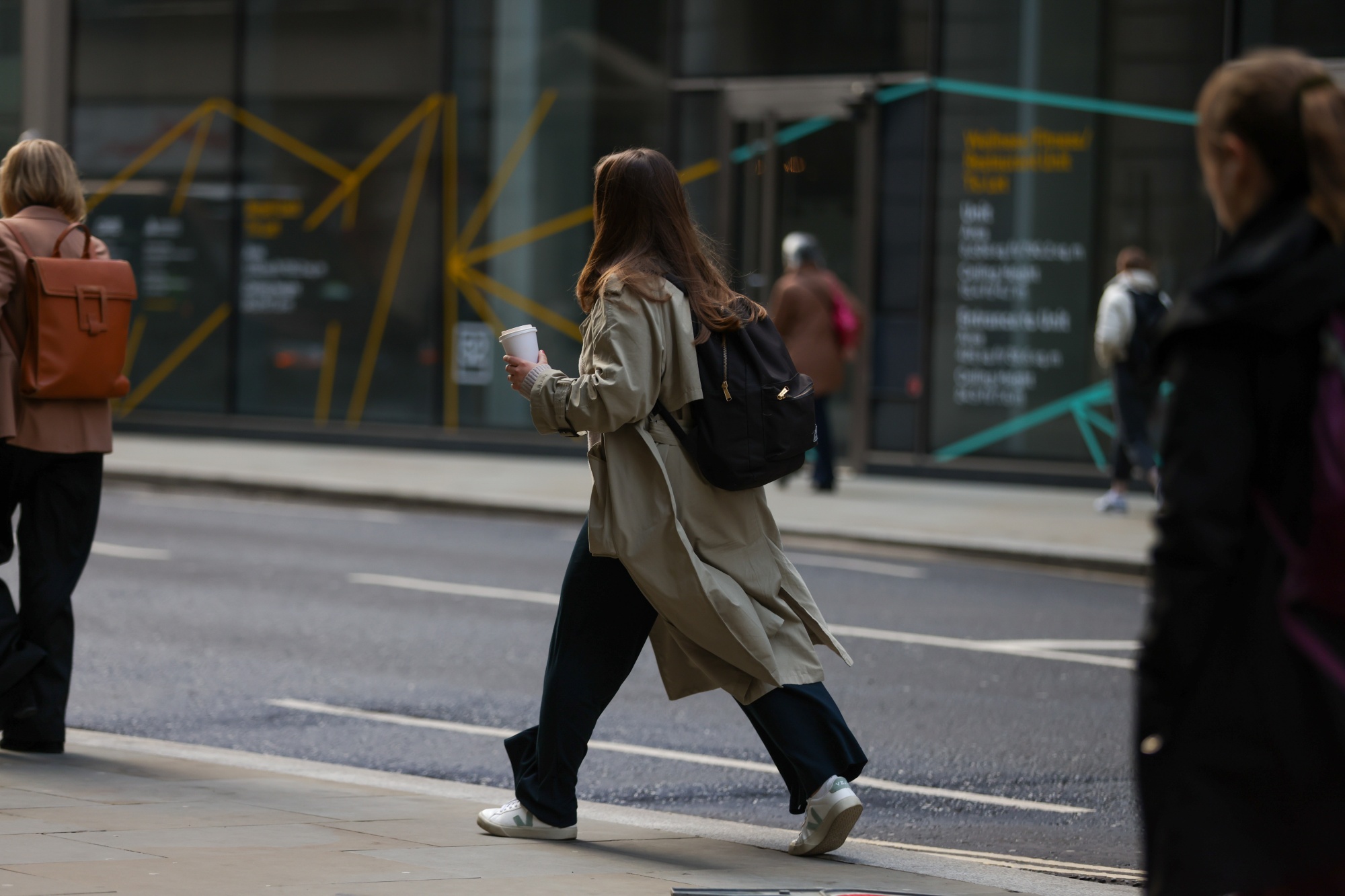 Business Commuters as UK Labor Market Shows Signs of Easing