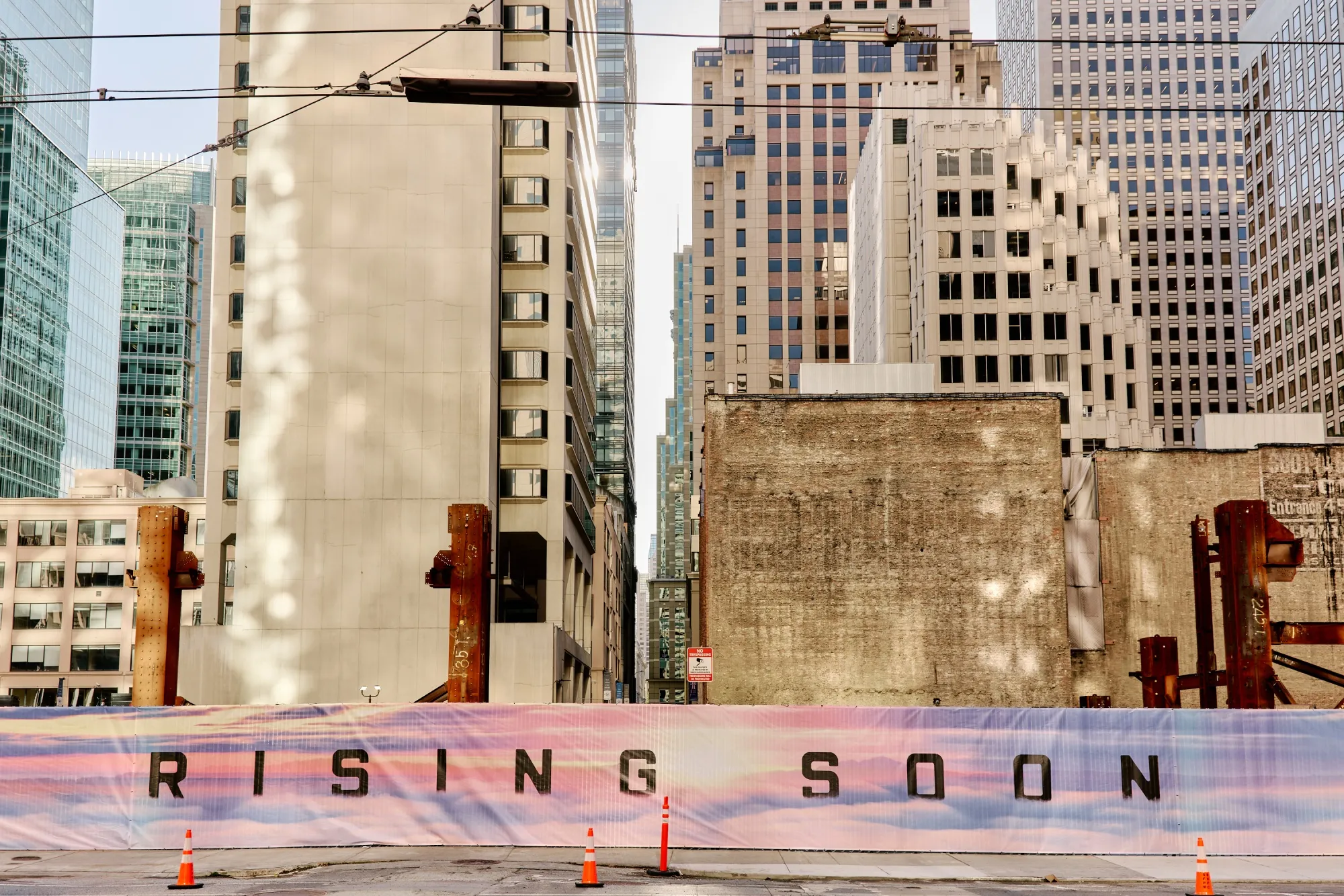 The former Oceanwide site in San Francisco is set to be home to a new office tower.