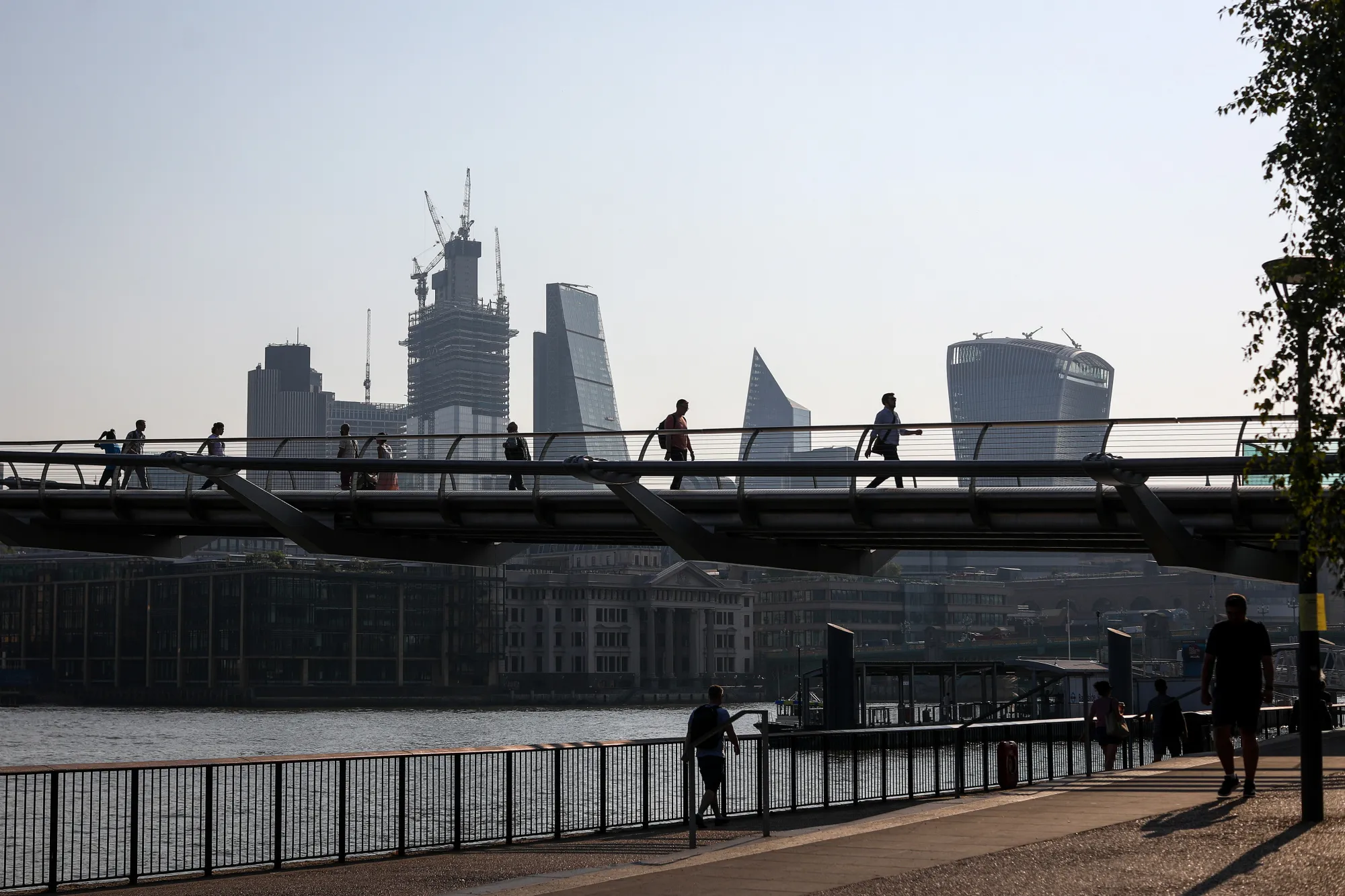City Finance District As U.K. Prime Minister Faces Decisive Brexit Battle