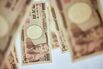Japanese 10,000 yen banknotes.