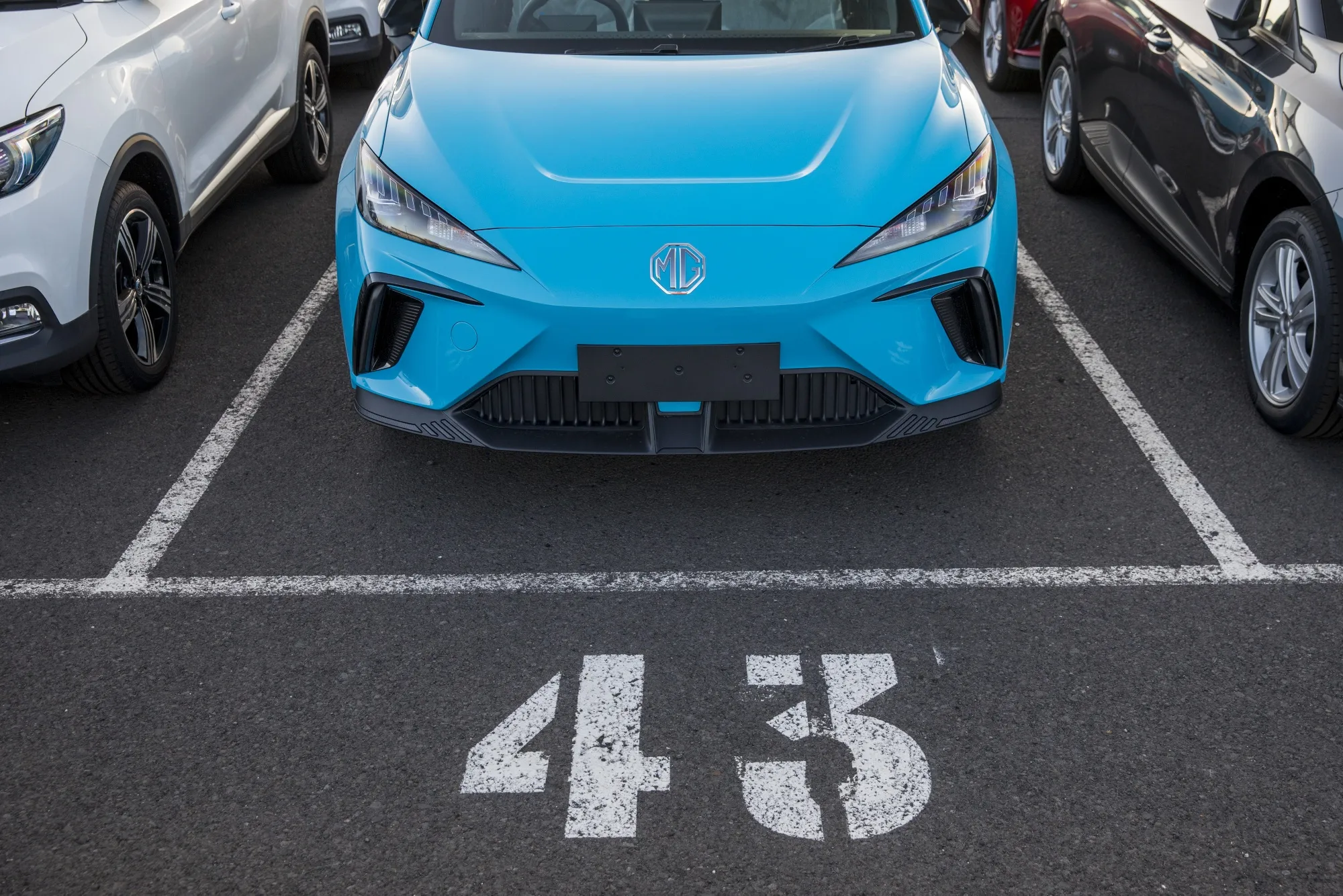 An MG4 electric vehicle.