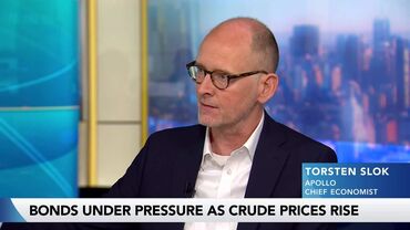 Apollo’s Slok Sees Iran War, Tariffs Driving US Yields Higher