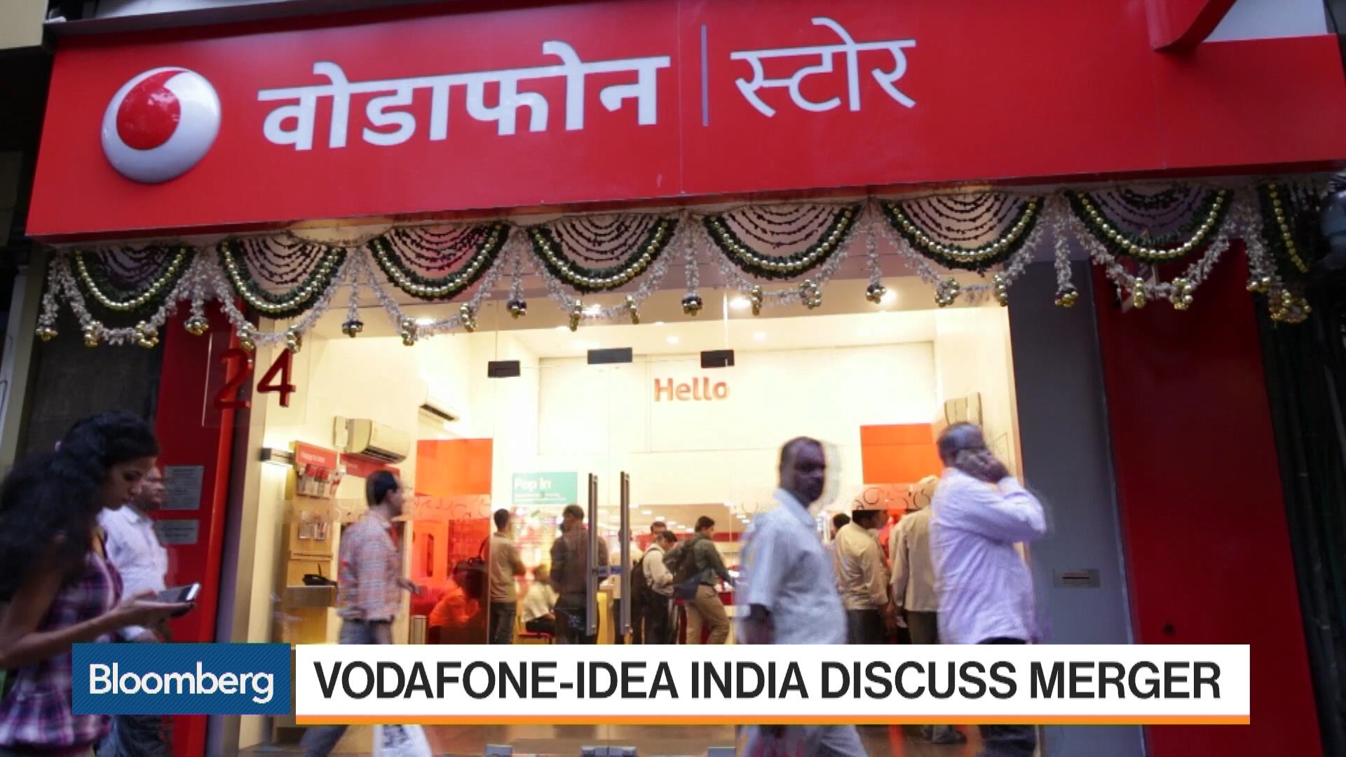 Watch Vodafone And Idea India Discuss Merger - Bloomberg