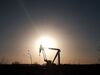 SWEETWATER, TX - JANUARY 19: An oil pumpjack works on January 19, 2016 in Sweetwater, Texas. Global oil prices continue their downward fall with U.S. oil dropping towards $27 a barrel, its lowest since 2003, on worries about global oversupply. Following a diplomatic agreement on nuclear fuel with America, Iran has forecast it will add 500,000 barrels per day to global production, following the lifting of sanctions. (Photo by Spencer Platt/Getty Images)