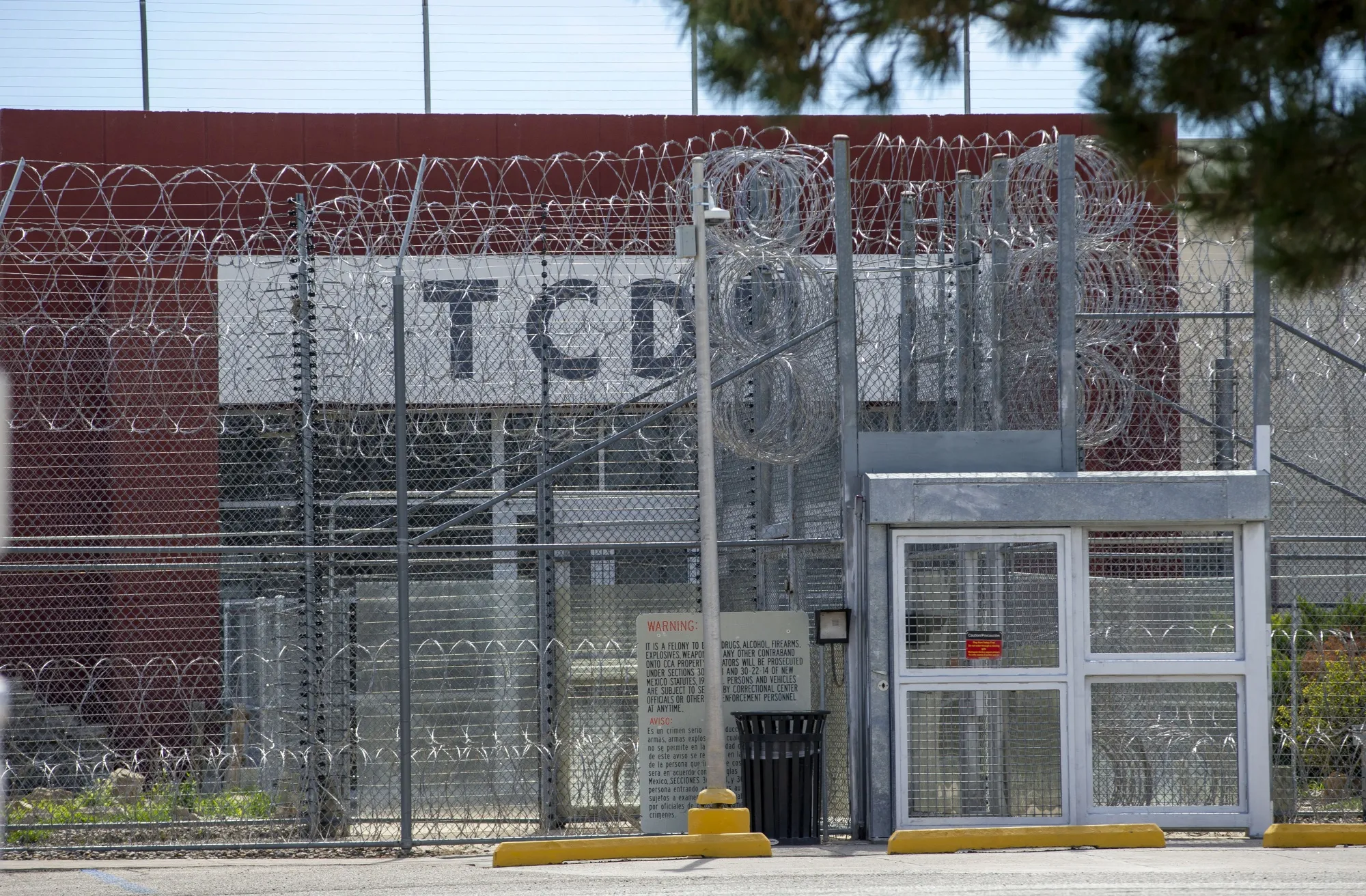 The Torrance County Detention Facility in Estancia, New Mexico in 2022.