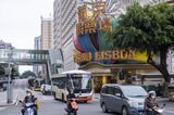 View Of Macau As Casino Operators Shut Business For 15 Days