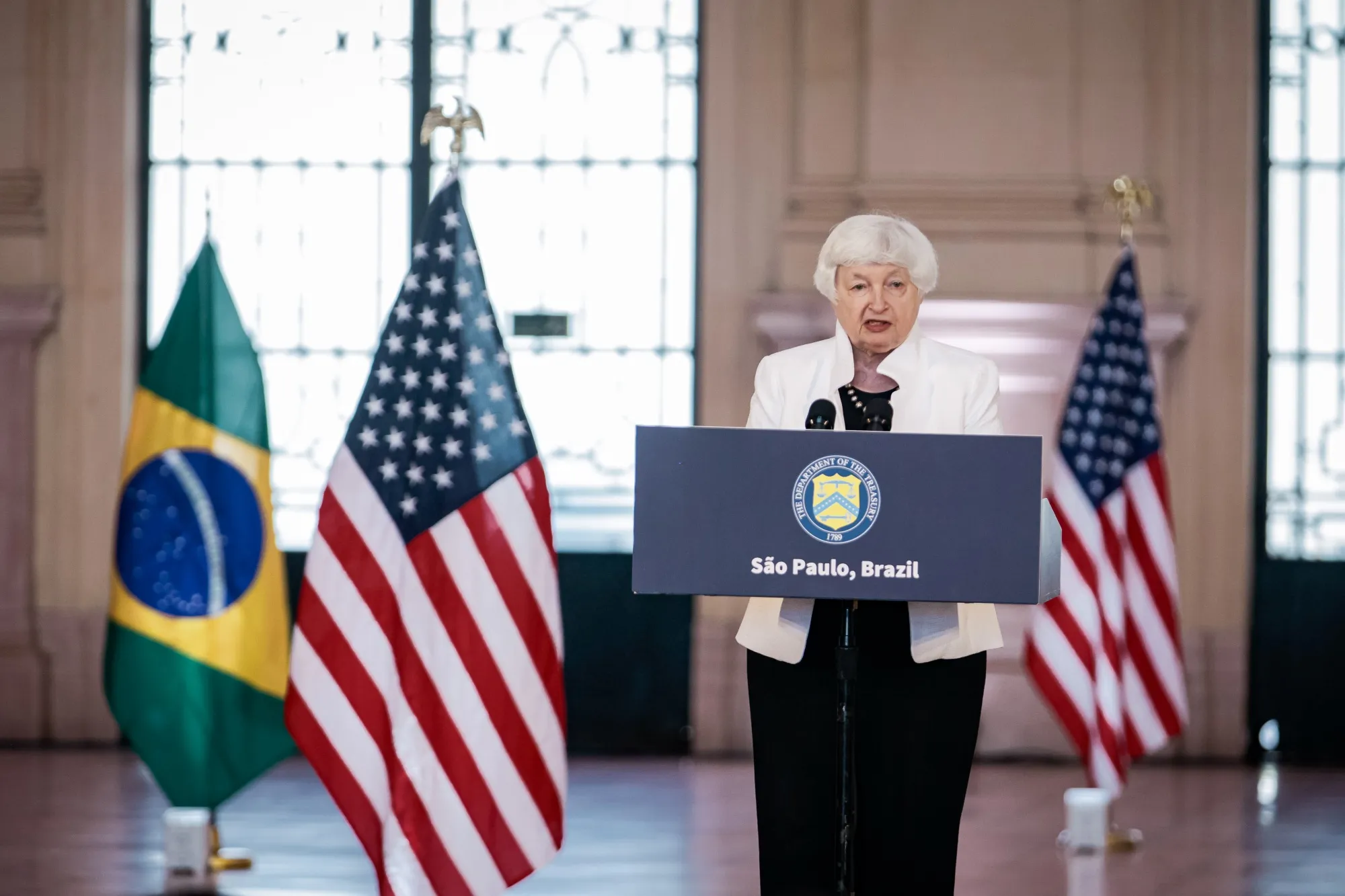 The US has been leading the push, with Treasury Secretary&nbsp;Janet Yellen&nbsp;this week saying the legal and moral case is strong, and seeking to assuage European doubts.