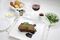 A sirloin specially created by chef Dean Yasharian of Bar Boulud at Mandarin Oriental, Hyde Park, London for Cathay Pacific Airways' yearlong partnership with the Mandarin Oriental Hotel Group.