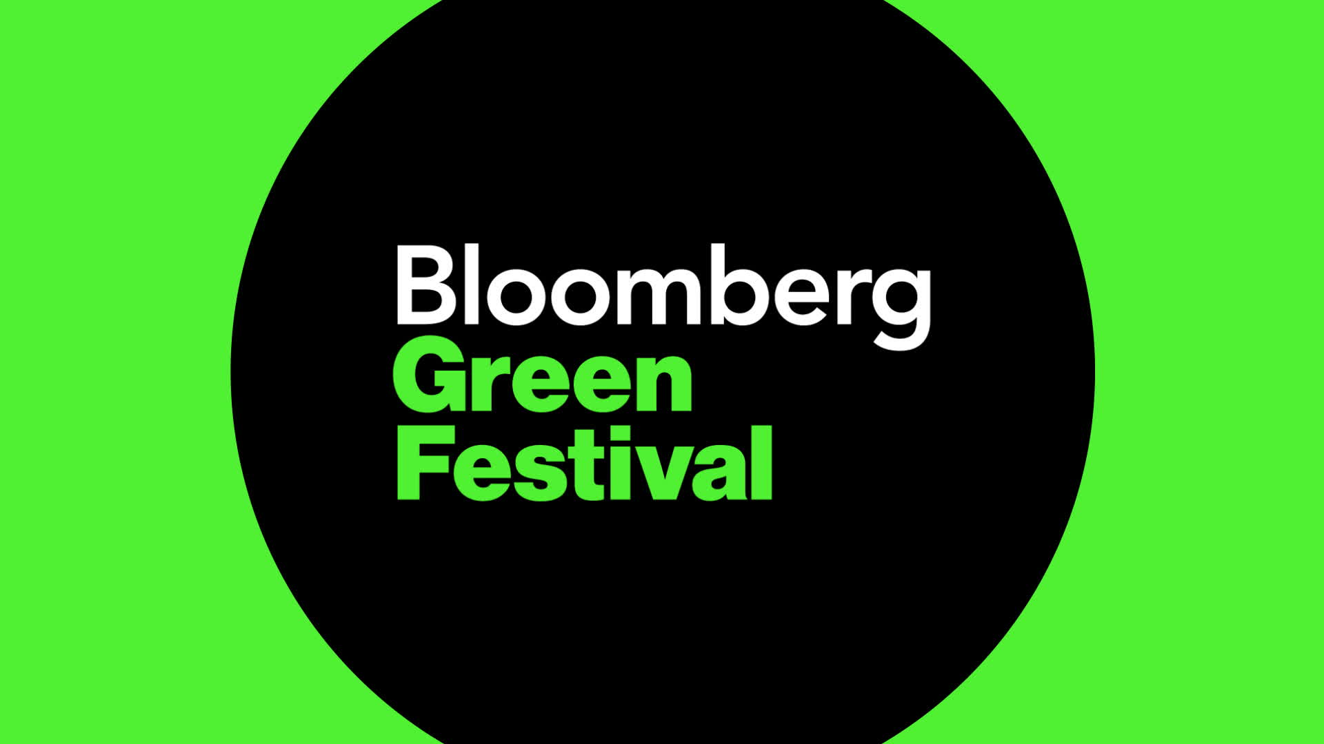 Watch Best of the Bloomberg Green Festival Bloomberg