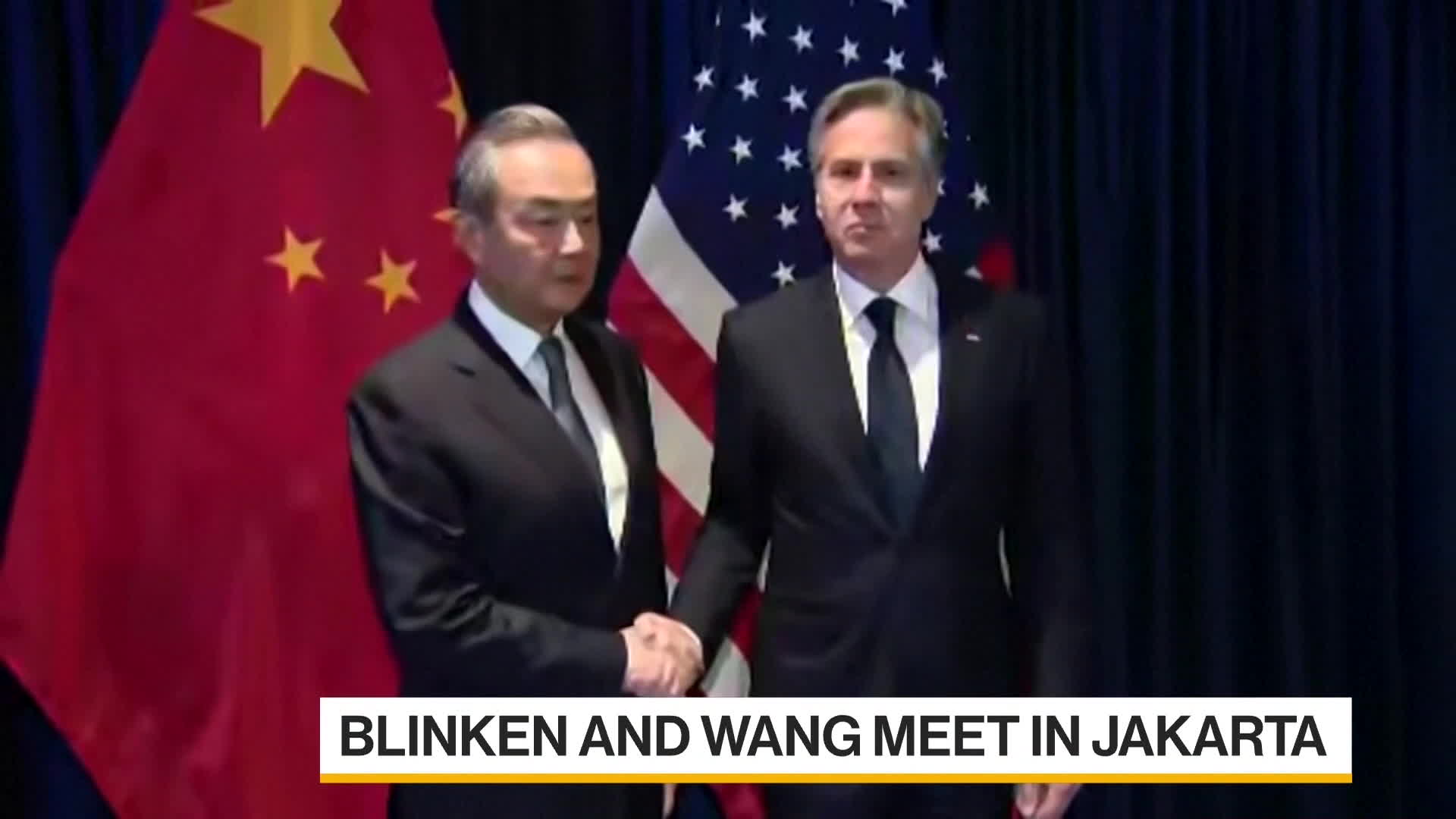 Watch Blinken Meets China’s Top Diplomat Wang Yi - Bloomberg