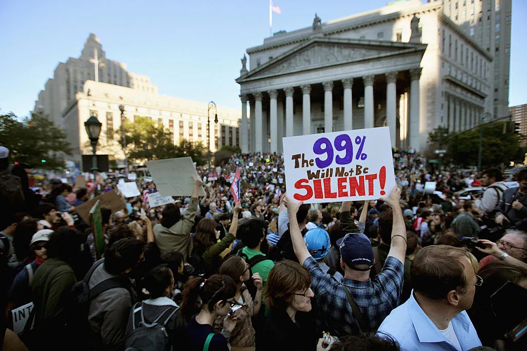 The 99% may now have reason to be marginally less unhappy.