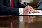 President Trump Signs An Executive Order On Immigration