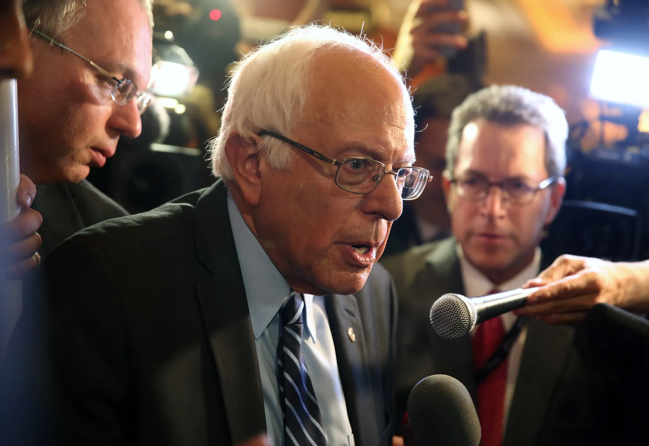 Democratic Presidential Candidates Hold First Debate In Las Vegas