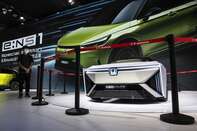 Green Energy Vehicle At 2021 Wuhan International Auto Show