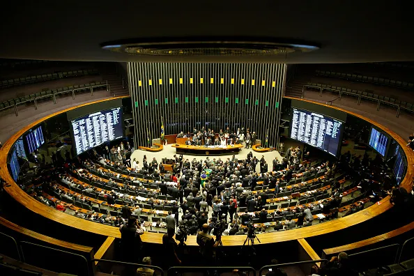 Brazil's legislature at work.
