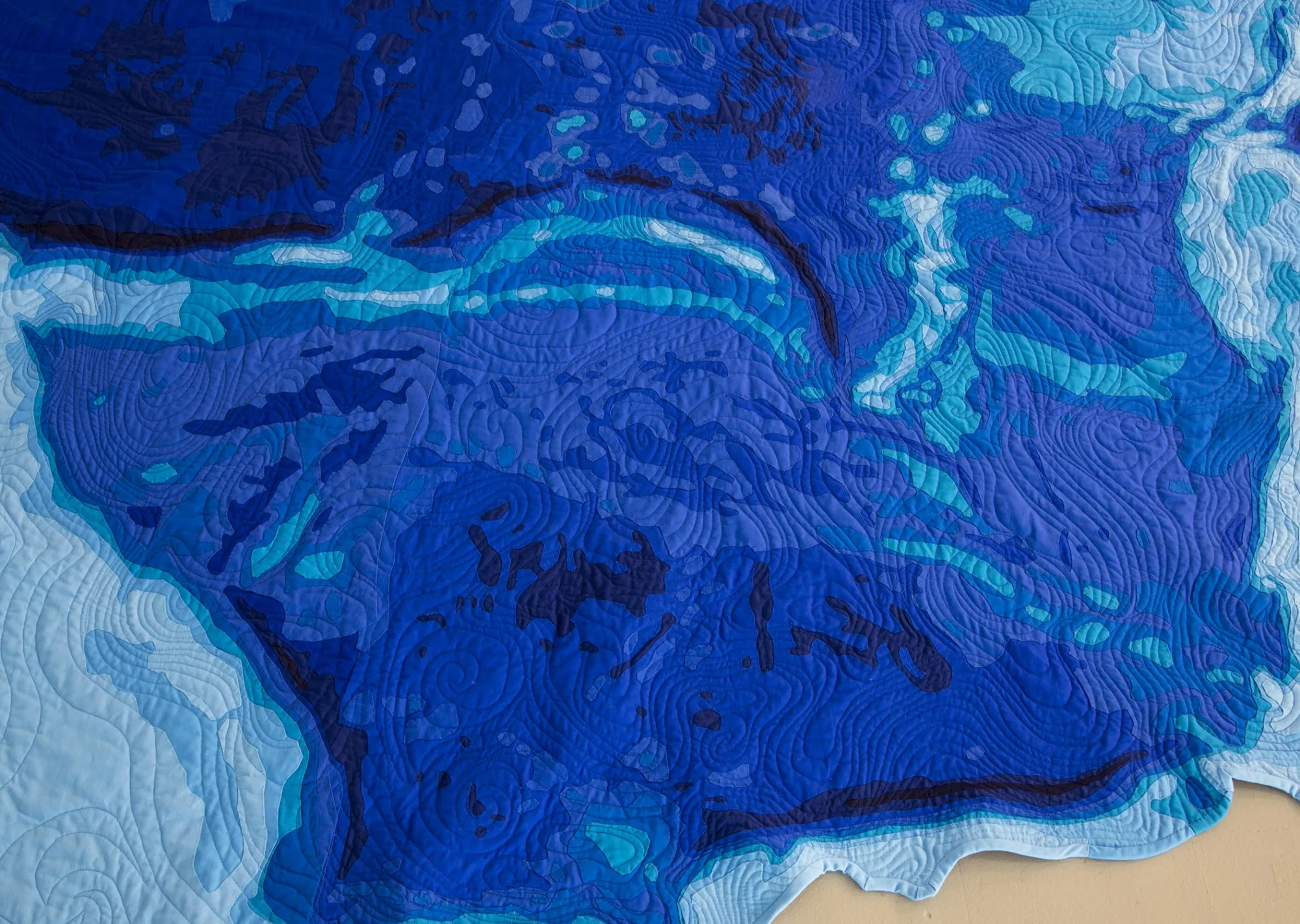 Quilted Map Rendering MapLab: A Dazzling Collection of Map Quilts - Bloomberg