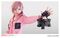 Lightning, the protagonist of Final Fantasy XIII, models an outfit for Louis Vuitton.