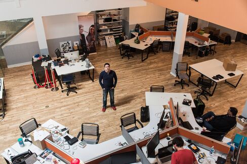 Isy Goldwasser, founder and CEO of Thync, at the company's headquarters.