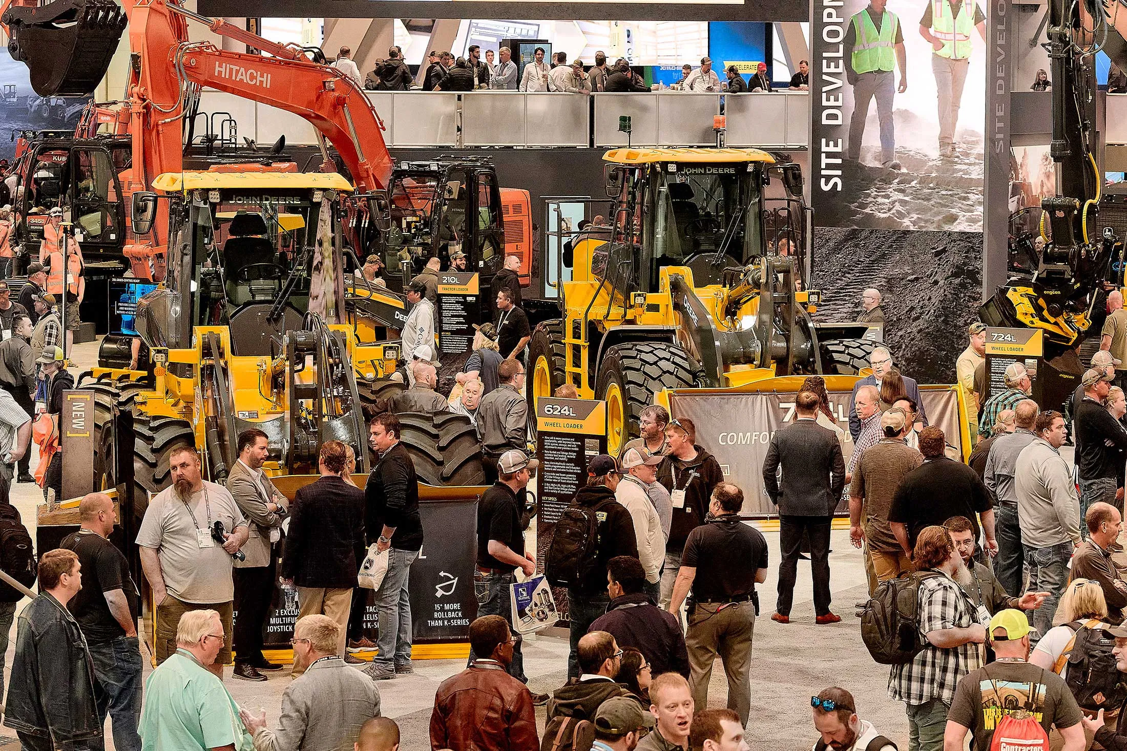 Leaders in global construction are gathering as usual for ConExpo in Las Vegas.