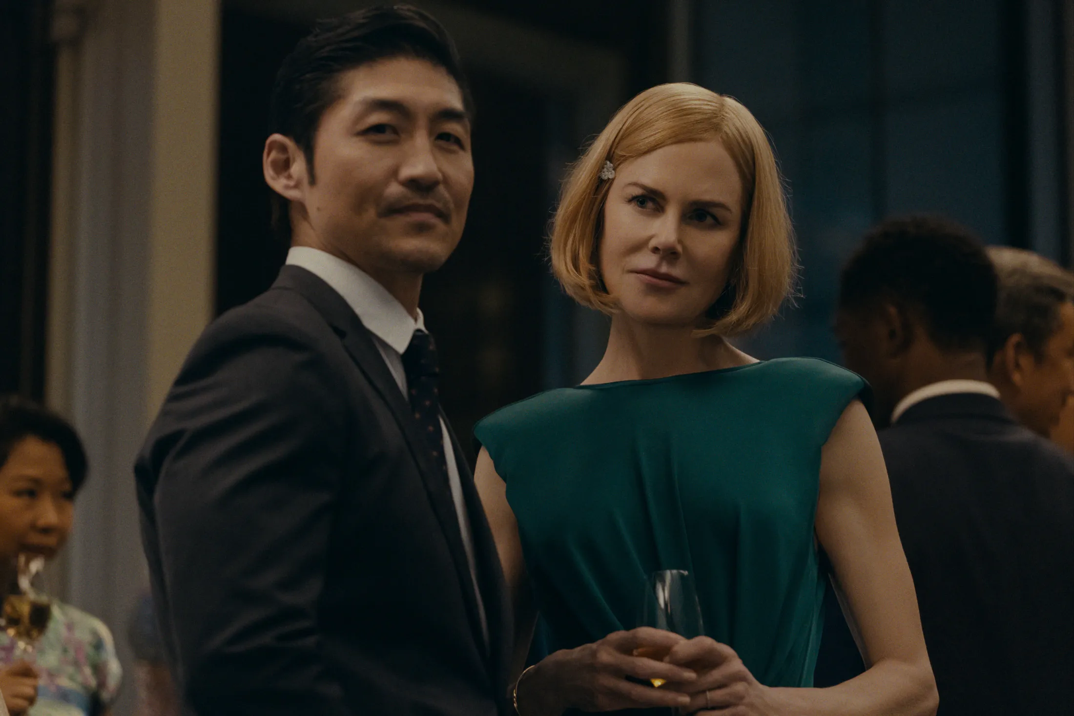 Clarke (Brian Tee), is married to&nbsp;Margaret&nbsp;(Nicole Kidman).