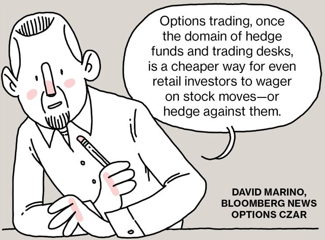 Options trading, once the domain of hedge funds and trading desks, is a cheaper way for even retail investors to wager on stock moves—or hedge against them.