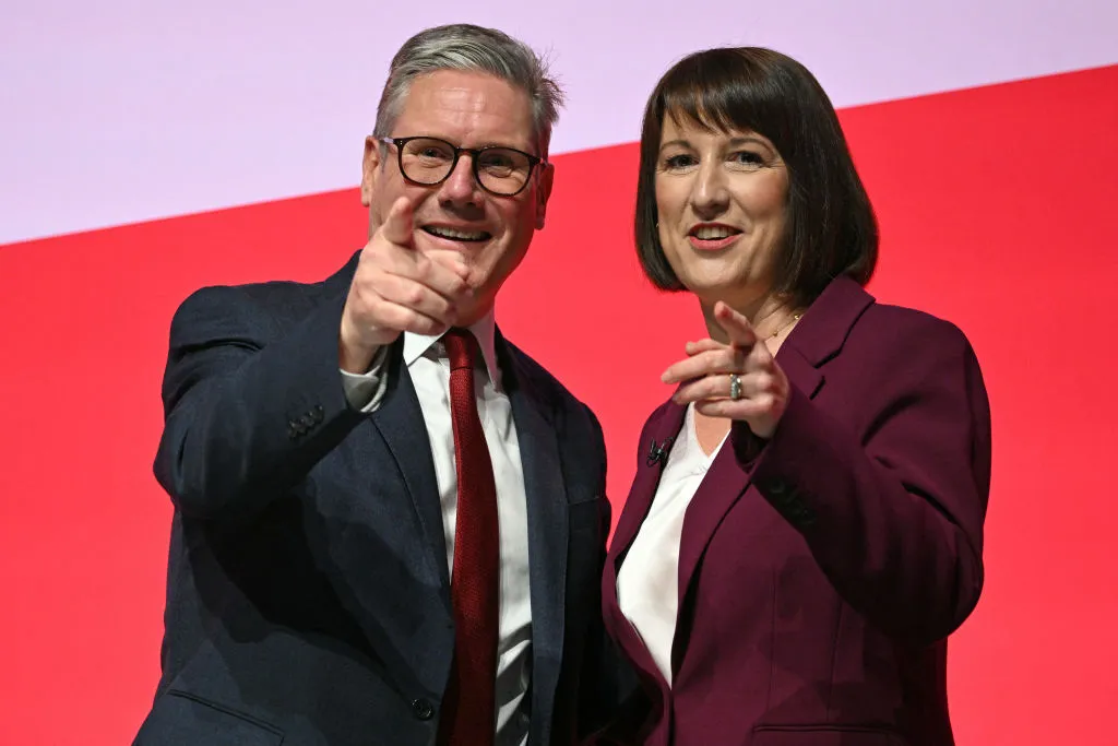 Keir Starmer and Chancellor of the Exchequer Rachel Reeves.