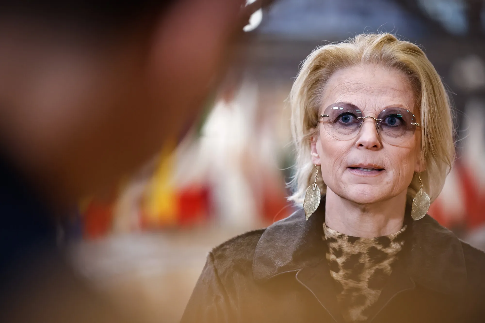 Sweden's Finance Minister Elisabeth Svantesson.