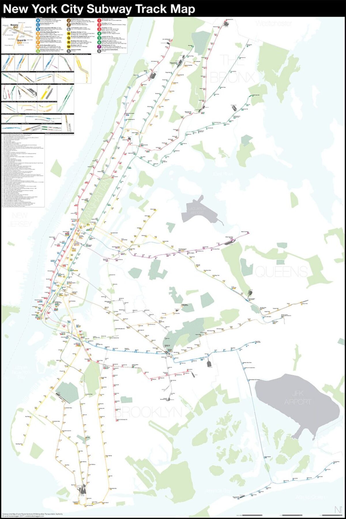 Mta Map New York Here's A Geographically Accurate Nyc Subway Map - Bloomberg