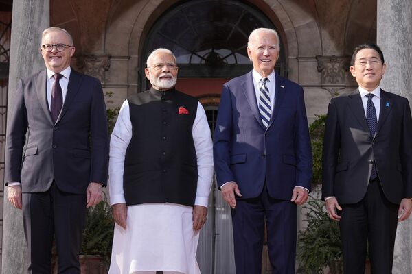 Joe Biden,Narendra Modi,Anthony Albanese,Fumio Kishida