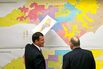 (From left) Republican state Senators Dan Soucek and Brent Jackson review historical maps during the Senate Redistricting Committee for the 2016 Extra Session at the North Carolina General Assembly on Feb. 16, 2016. Federal judges ruled on Jan. 9, 2018, that North Carolina’s congressional district map drawn by legislative Republicans is illegally gerrymandered because of excessive partisanship that gave the GOP a rock-solid advantage for most seats and must be redone.&nbsp;