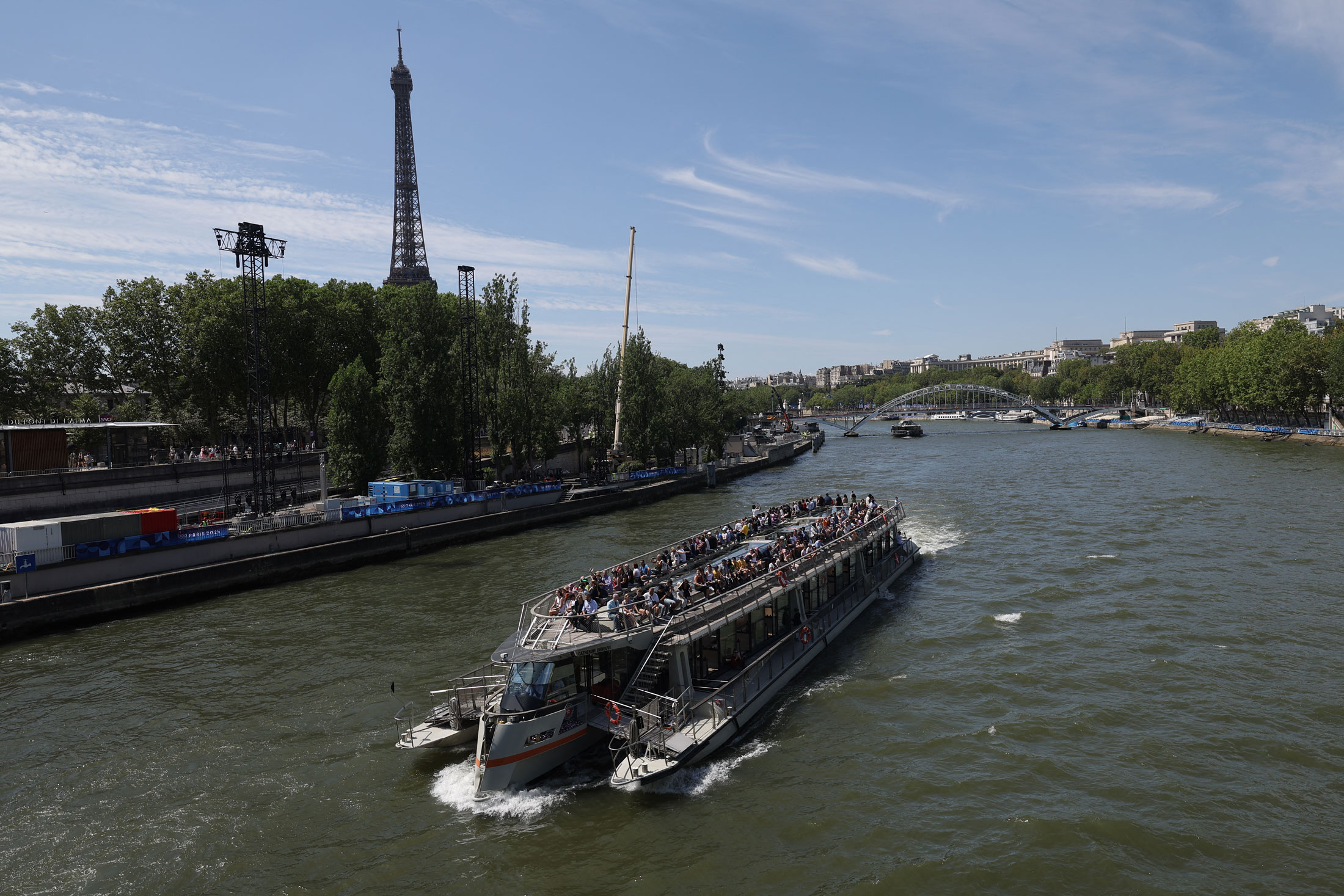 Paris Olympics Cancels Triathlon Water Training After Pollution - Bloomberg