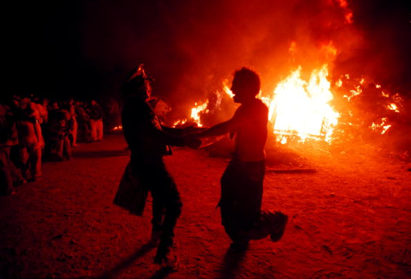 Grover Norquist Picks Burning Man Over Drowning Government - Bloomberg