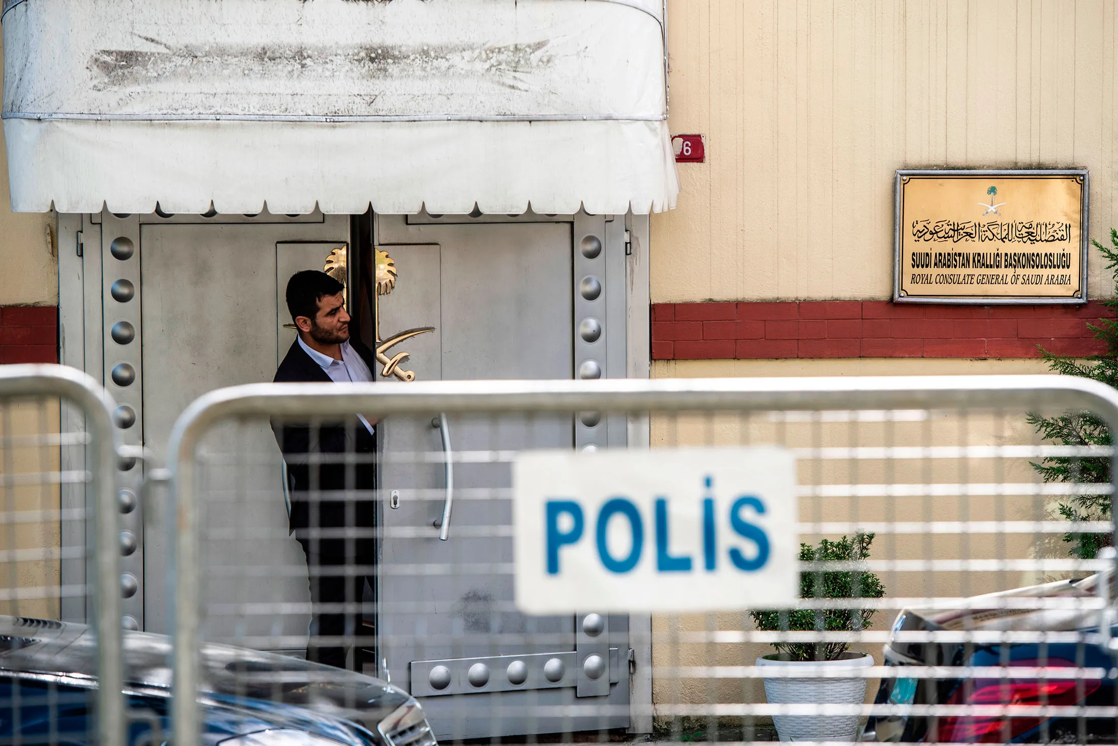 The Saudi&nbsp;consulate in Istanbul.