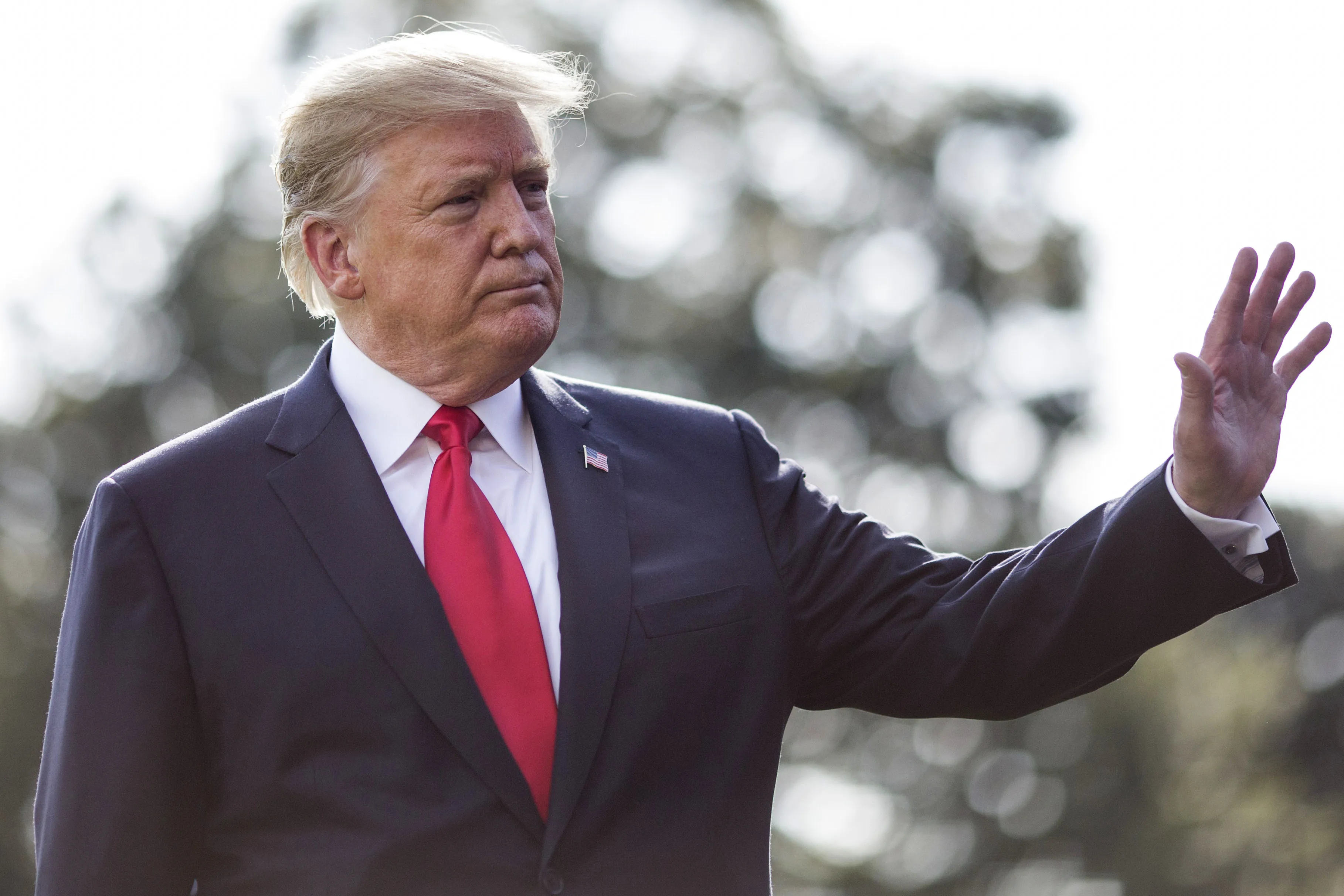 Trump bump? Not exactly.