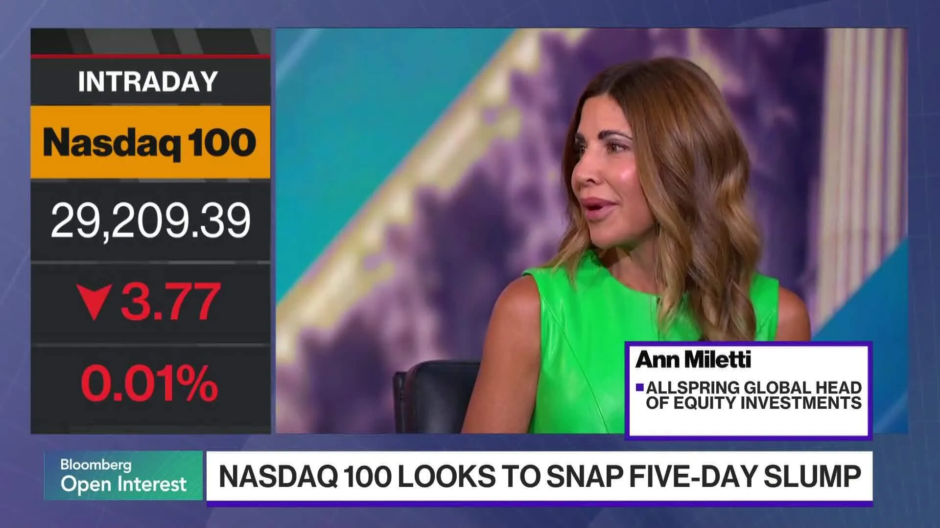 Jackson Hole a Bigger Market Risk Than Nvidia for Allspring’s Miletti