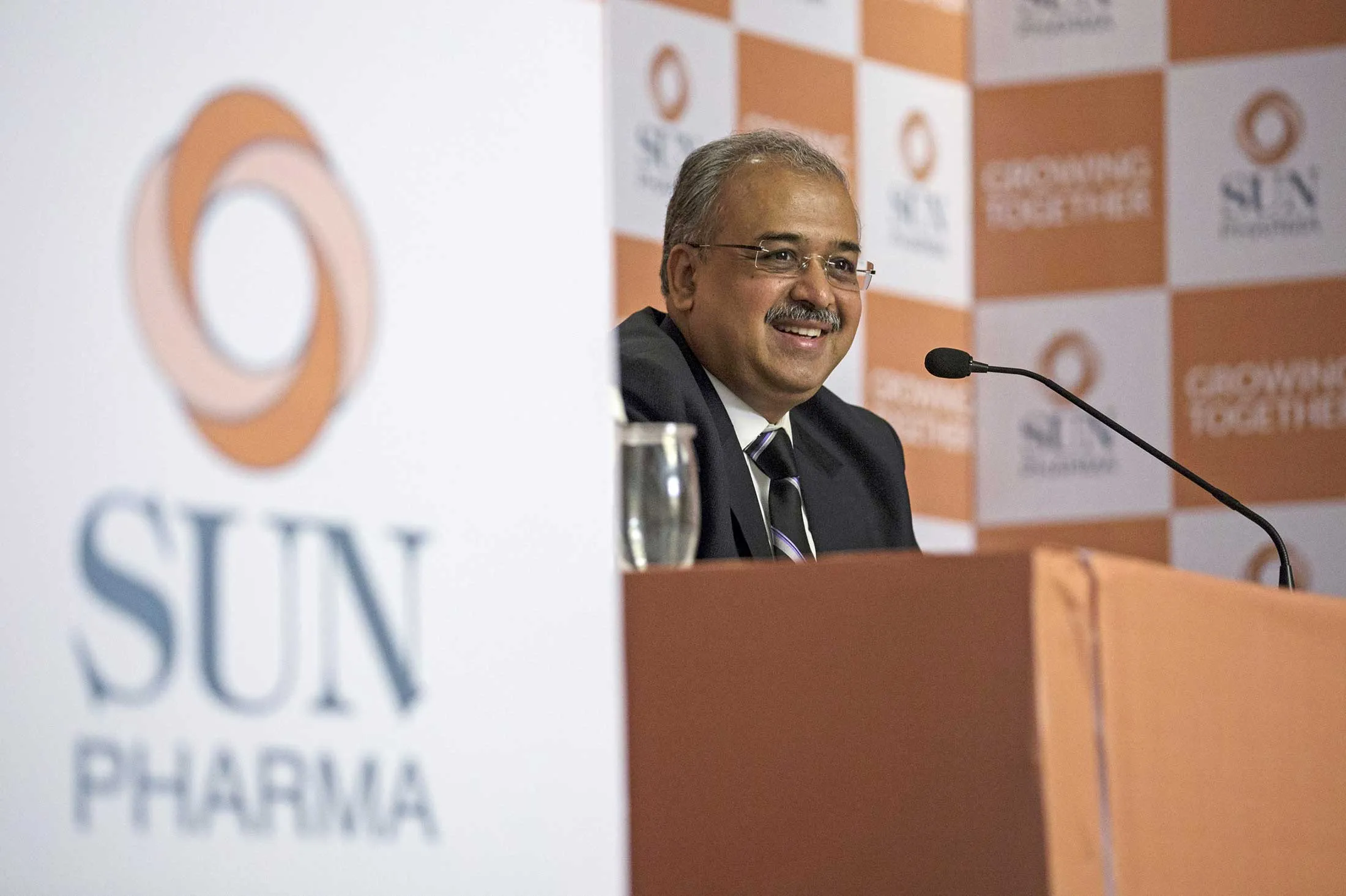 Dilip Shanghvi, founder and largest shareholder of Sun Pharmaceutical Industries, in 2015.