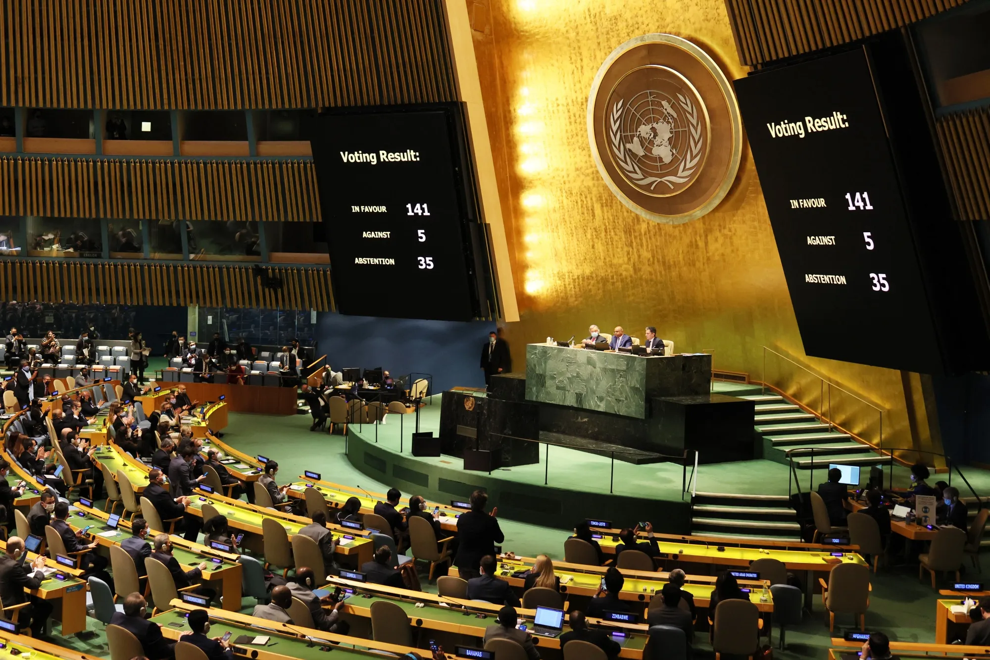 Decision time for the United Nations.
