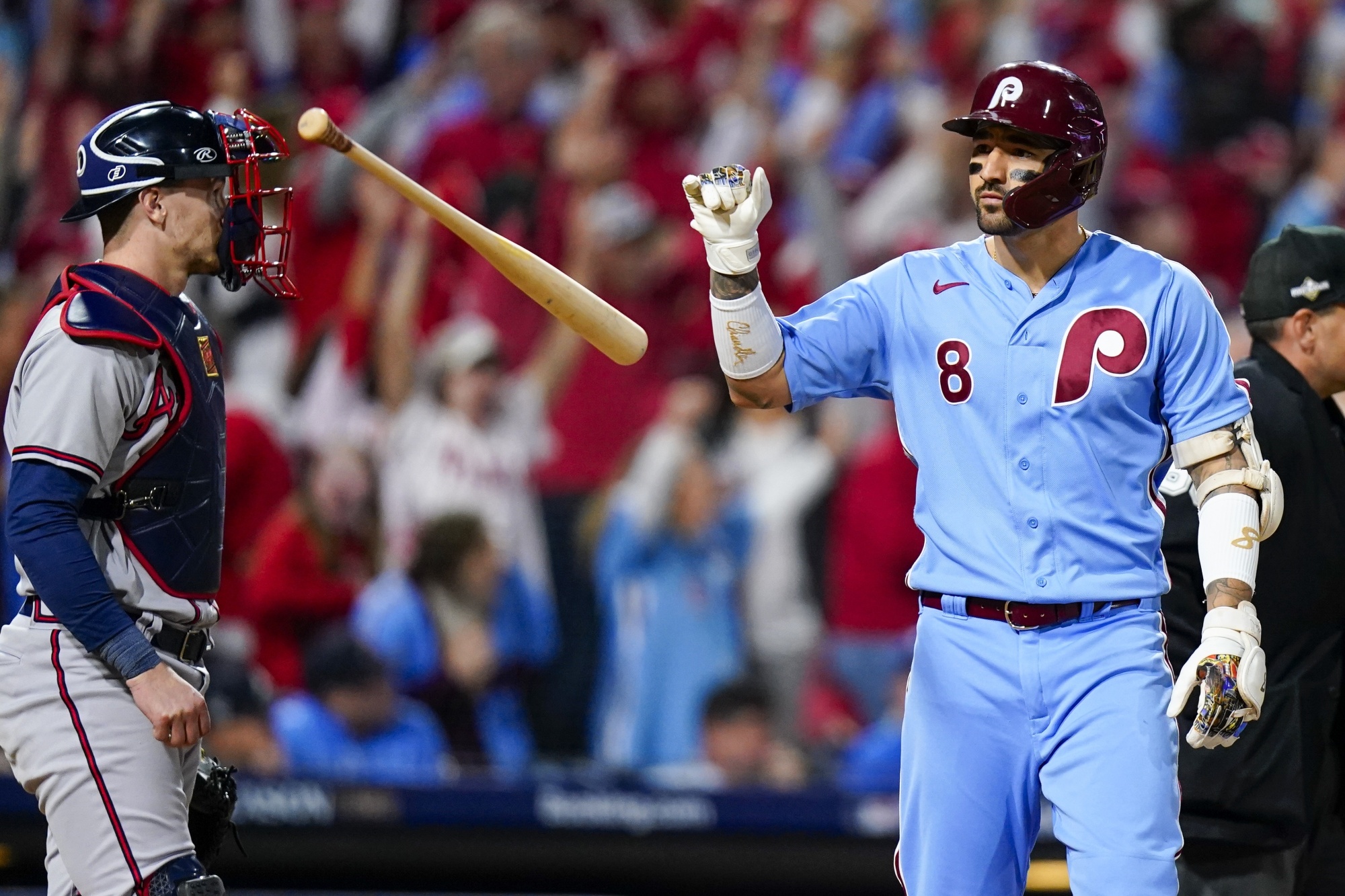 World Series teed up: Harper, Phillies go deep, face Astros