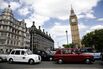 Taxi Drivers In London Protest Against Uber's Car Sharing App