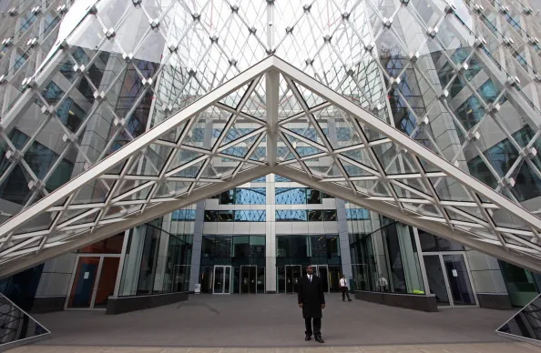 The building housing the offices of Brevan Howard Asset Management LP, in London.
