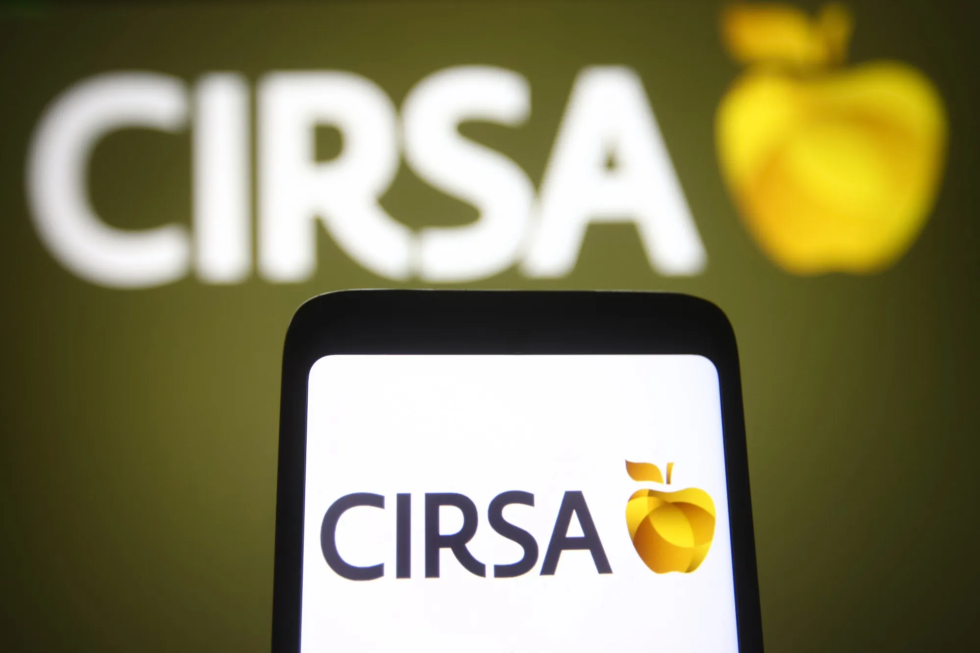In this photo illustration, Cirsa logo is seen on a