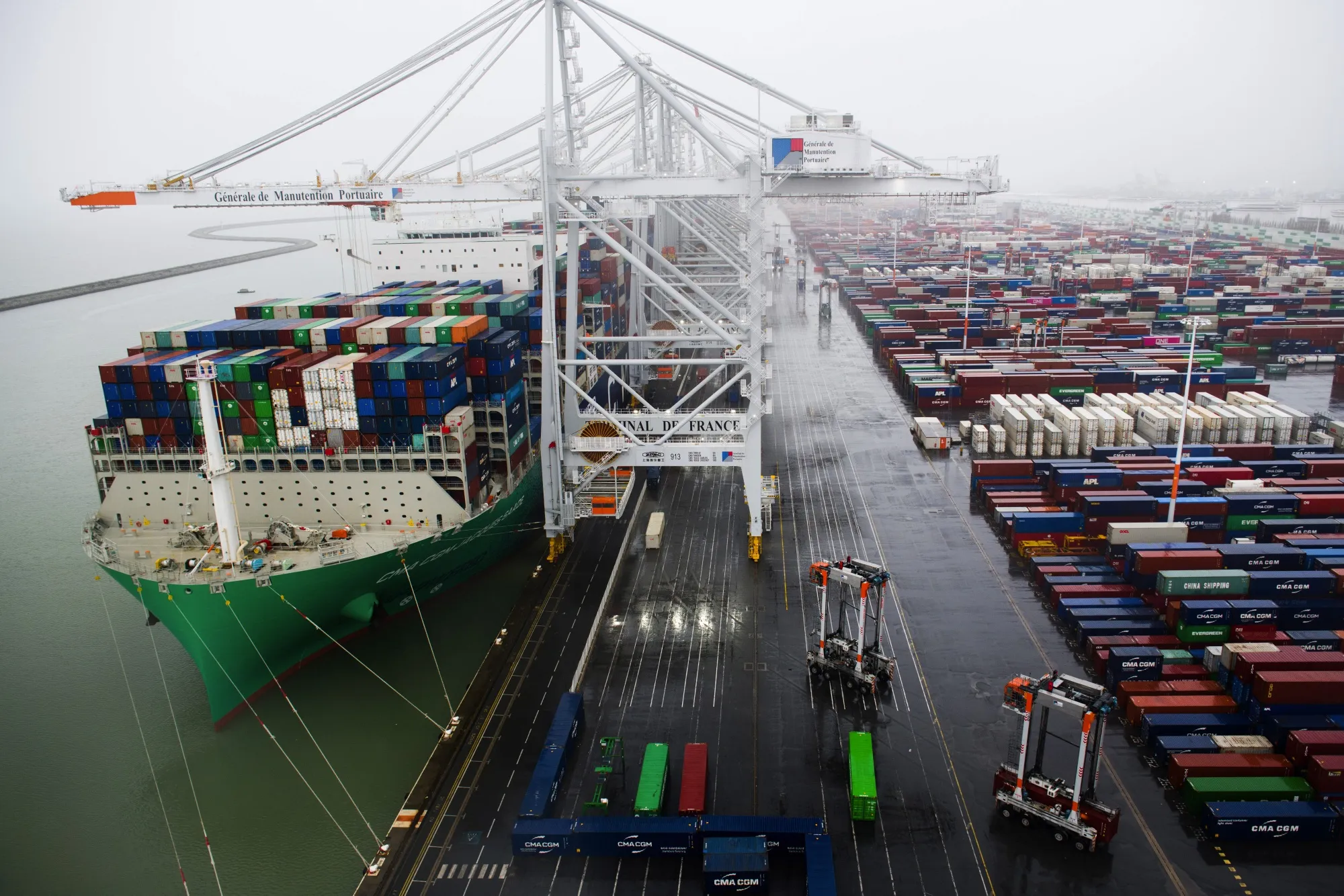 Aboard The World's Largest LNG Powered Container Ship 