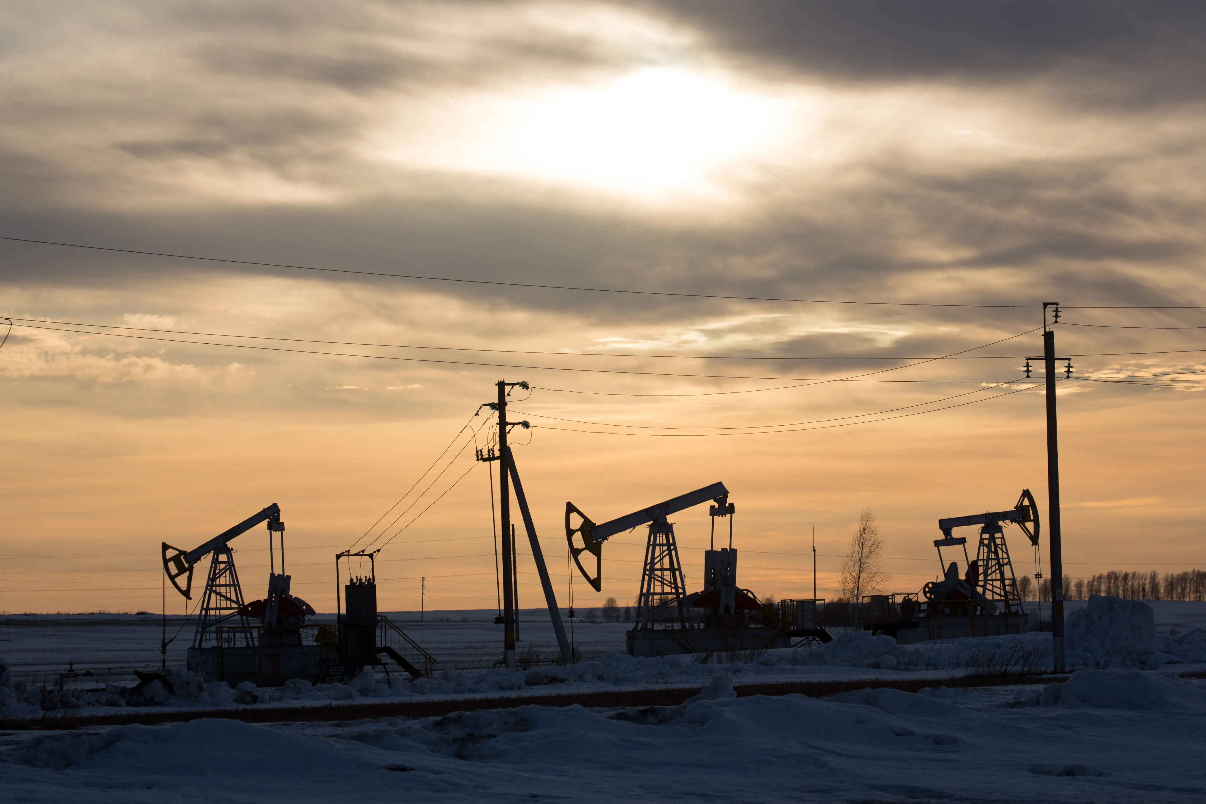 An oil field in Tatarstan in OPEC+ member Russia.