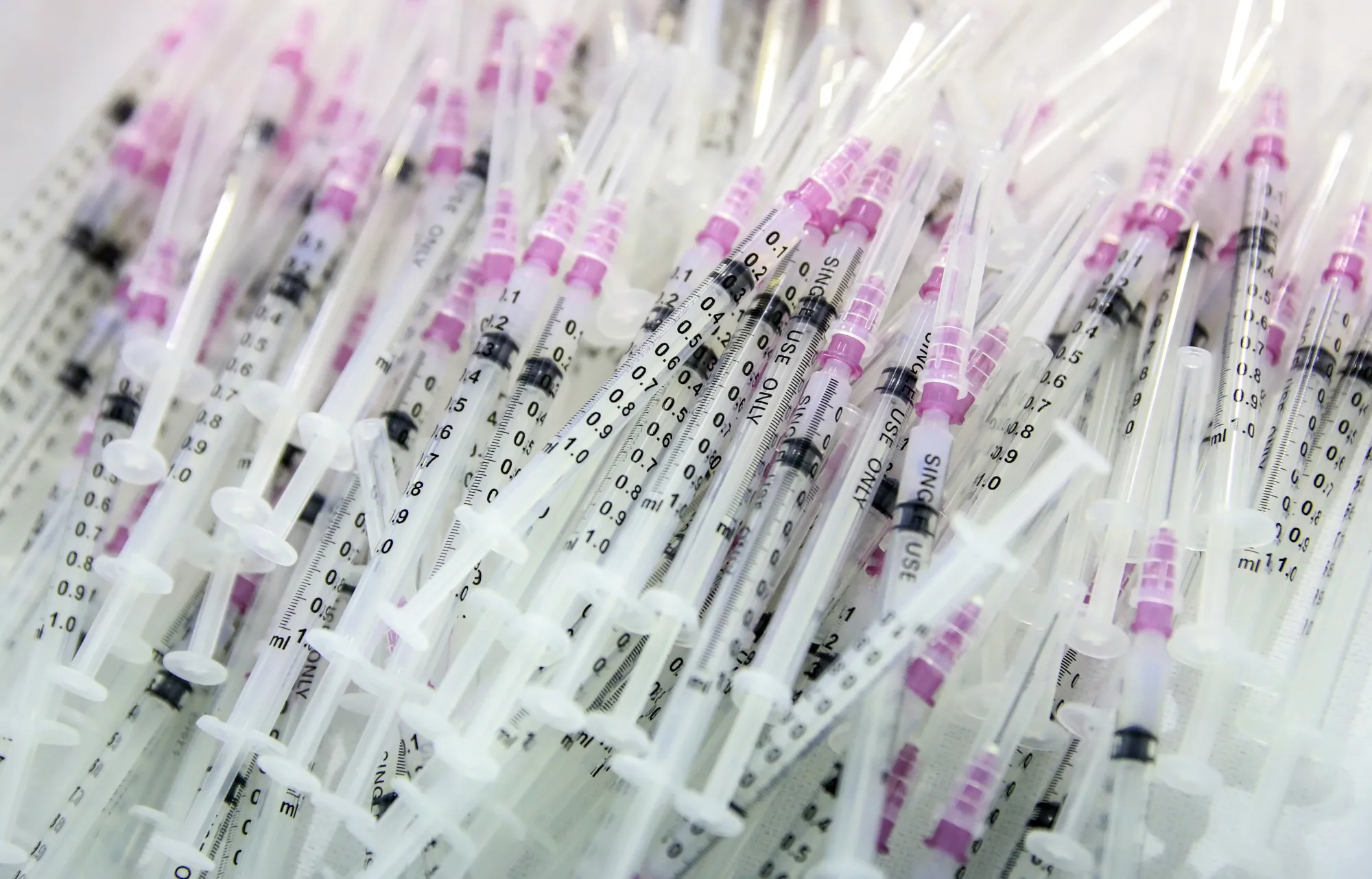 Doses of Moderna Covid-19 vaccine.