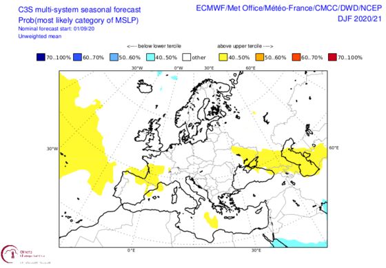 Europe’s Winter May Buck the Recent Warming Trend