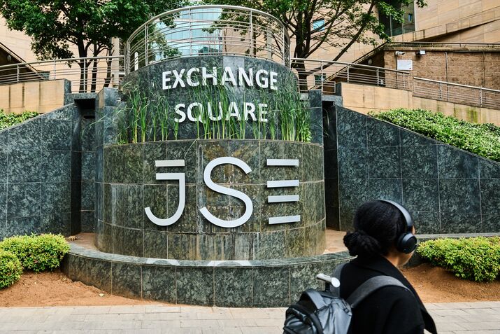 The Johannesburg Stock Exchange.