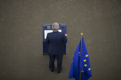 Jean-Claude Juncker in Strasbourg on Sept. 14.